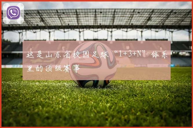 这是山东省校园足球“1+3+N”体系里的顶级赛事